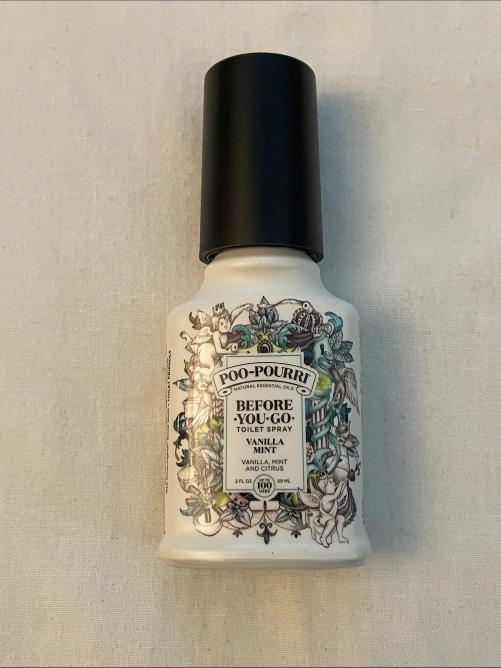 Before-You-Go Toilet Spray – Teal Packaging (Vanilla Mint)